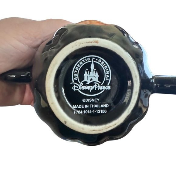 Disney Parks Mickey & Minnie Halloween Pumpkin Coffee Mug Set - Picture 9 of 9